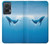 S0843 Blue Whale Hülle Schutzhülle Taschen für Motorola Edge 50 Fusion