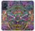 S1240 Bali Painting Hülle Schutzhülle Taschen für Motorola Edge 50 Fusion