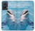 S1291 Dolphin Hülle Schutzhülle Taschen für Motorola Edge 50 Fusion