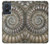 S1788 Ammonite Fossil Hülle Schutzhülle Taschen für Motorola Edge 50 Fusion