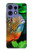 S1812 Cichlid Fish Hülle Schutzhülle Taschen für Motorola Edge 50 Fusion