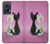 S1832 Love Cat Hülle Schutzhülle Taschen für Motorola Edge 50 Fusion