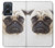 S1852 Pug Dog Hülle Schutzhülle Taschen für Motorola Edge 50 Fusion