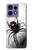 S2386 Black Widow Spider Hülle Schutzhülle Taschen für Motorola Edge 50 Fusion