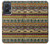 S2860 Aztec Boho Hippie Pattern Hülle Schutzhülle Taschen für Motorola Edge 50 Fusion