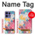 S2947 Candy Minimal Pastel Colors Hülle Schutzhülle Taschen für Motorola Edge 50 Fusion