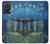 S3336 Van Gogh Starry Night Over the Rhone Hülle Schutzhülle Taschen für Motorola Edge 50 Fusion