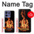 S3379 Fire Frame Hülle Schutzhülle Taschen für Motorola Edge 50 Fusion