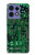 S3392 Electronics Board Circuit Graphic Hülle Schutzhülle Taschen für Motorola Edge 50 Fusion