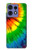 S3422 Tie Dye Hülle Schutzhülle Taschen für Motorola Edge 50 Fusion