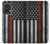 S3472 Firefighter Thin Red Line Flag Hülle Schutzhülle Taschen für Motorola Edge 50 Fusion