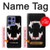 S3527 Vampire Teeth Bloodstain Hülle Schutzhülle Taschen für Motorola Edge 50 Fusion