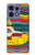 S3599 Hippie Submarine Hülle Schutzhülle Taschen für Motorola Edge 50 Fusion
