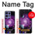 S3689 Galaxy Outer Space Planet Hülle Schutzhülle Taschen für Motorola Edge 50 Fusion