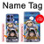S3915 Raccoon Girl Baby Sloth Astronaut Suit Hülle Schutzhülle Taschen für Motorola Edge 50 Fusion