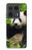 S1073 Panda Enjoy Eating Hülle Schutzhülle Taschen für Motorola Edge 50 Ultra