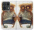 S1133 Wake up Owl Hülle Schutzhülle Taschen für Motorola Edge 50 Ultra
