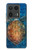 S1249 Blue Sea Turtle Hülle Schutzhülle Taschen für Motorola Edge 50 Ultra