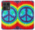 S1870 Tie Dye Peace Hülle Schutzhülle Taschen für Motorola Edge 50 Ultra