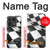 S2408 Checkered Winner Flag Hülle Schutzhülle Taschen für Motorola Edge 50 Ultra