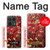 S2414 Red Blossoming Almond Tree Van Gogh Hülle Schutzhülle Taschen für Motorola Edge 50 Ultra