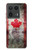 S2490 Canada Maple Leaf Flag Texture Hülle Schutzhülle Taschen für Motorola Edge 50 Ultra