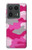 S2525 Pink Camo Camouflage Hülle Schutzhülle Taschen für Motorola Edge 50 Ultra