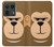 S2721 Cute Grumpy Monkey Cartoon Hülle Schutzhülle Taschen für Motorola Edge 50 Ultra
