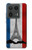 S2859 Vintage France Flag Eiffel Tower Hülle Schutzhülle Taschen für Motorola Edge 50 Ultra