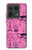 S2885 Paris Pink Hülle Schutzhülle Taschen für Motorola Edge 50 Ultra
