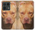 S2903 American Pitbull Dog Hülle Schutzhülle Taschen für Motorola Edge 50 Ultra