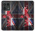 S2936 UK British Flag Map Hülle Schutzhülle Taschen für Motorola Edge 50 Ultra