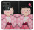 S3042 Japan Girl Hina Doll Kimono Sakura Hülle Schutzhülle Taschen für Motorola Edge 50 Ultra