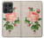 S3079 Vintage Pink Rose Hülle Schutzhülle Taschen für Motorola Edge 50 Ultra