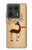 S3081 Wooden Raindeer Graphic Printed Hülle Schutzhülle Taschen für Motorola Edge 50 Ultra