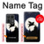 S3289 Flying Pig Full Moon Night Hülle Schutzhülle Taschen für Motorola Edge 50 Ultra