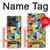 S3391 Abstract Art Mosaic Tiles Graphic Hülle Schutzhülle Taschen für Motorola Edge 50 Ultra
