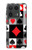 S3463 Poker Card Suit Hülle Schutzhülle Taschen für Motorola Edge 50 Ultra
