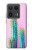 S3673 Cactus Hülle Schutzhülle Taschen für Motorola Edge 50 Ultra