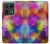 S3677 Colorful Brick Mosaics Hülle Schutzhülle Taschen für Motorola Edge 50 Ultra