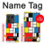 S3814 Piet Mondrian Line Art Composition Hülle Schutzhülle Taschen für Motorola Edge 50 Ultra
