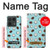 S3860 Coconut Dot Pattern Hülle Schutzhülle Taschen für Motorola Edge 50 Ultra