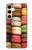 S0080 Macarons Hülle Schutzhülle Taschen für Samsung Galaxy S24 FE
