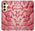 S0339 Brain Hülle Schutzhülle Taschen für Samsung Galaxy S24 FE
