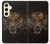 S0575 Tiger Face Hülle Schutzhülle Taschen für Samsung Galaxy S24 FE