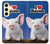 S0608 I Love Bacon Cute Baby Pig Hülle Schutzhülle Taschen für Samsung Galaxy S24 FE