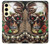 S0753 Skull Wing Rose Punk Hülle Schutzhülle Taschen für Samsung Galaxy S24 FE