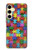 S0816 Puzzle Hülle Schutzhülle Taschen für Samsung Galaxy S24 FE