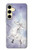 S1134 White Horse Unicorn Hülle Schutzhülle Taschen für Samsung Galaxy S24 FE