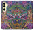S1240 Bali Painting Hülle Schutzhülle Taschen für Samsung Galaxy S24 FE